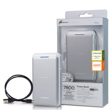 Load image into Gallery viewer, Mediasonic Power Bank 7800mAh Battery Capacity 2 X USB Port (HE1-78U2) Made in Taiwan