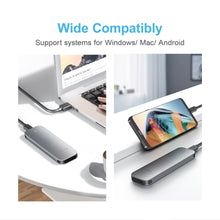 Load image into Gallery viewer, Mediasonic Aluminum M.2 PCIe NVME SSD Enclosure to USB 3.2 Gen 2 10Gbps USB Type C | M-Key / B+M Key | Support UASP TRIM | 2230/2242/2260/2280 (Support up to 4TB)