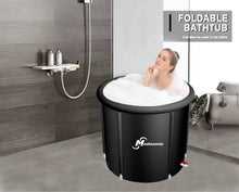 Load image into Gallery viewer, Ice Bath Tub for Athletes | Large Capacity 115 Gallons / 433 Liters | Portable Cold Ice Tub | Inflatable Ice Bath for Outdoor Cold Therapy Tub by Mediasonic (MS-100RP)
