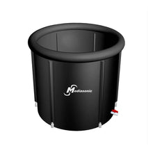 Load image into Gallery viewer, Ice Bath Tub for Athletes | Large Capacity 115 Gallons / 433 Liters | Portable Cold Ice Tub | Inflatable Ice Bath for Outdoor Cold Therapy Tub by Mediasonic (MS-100RP)