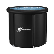Load image into Gallery viewer, Ice Bath Tub for Athletes | Large Capacity 115 Gallons / 433 Liters | Portable Cold Ice Tub | Inflatable Ice Bath for Outdoor Cold Therapy Tub by Mediasonic (MS-100RP)
