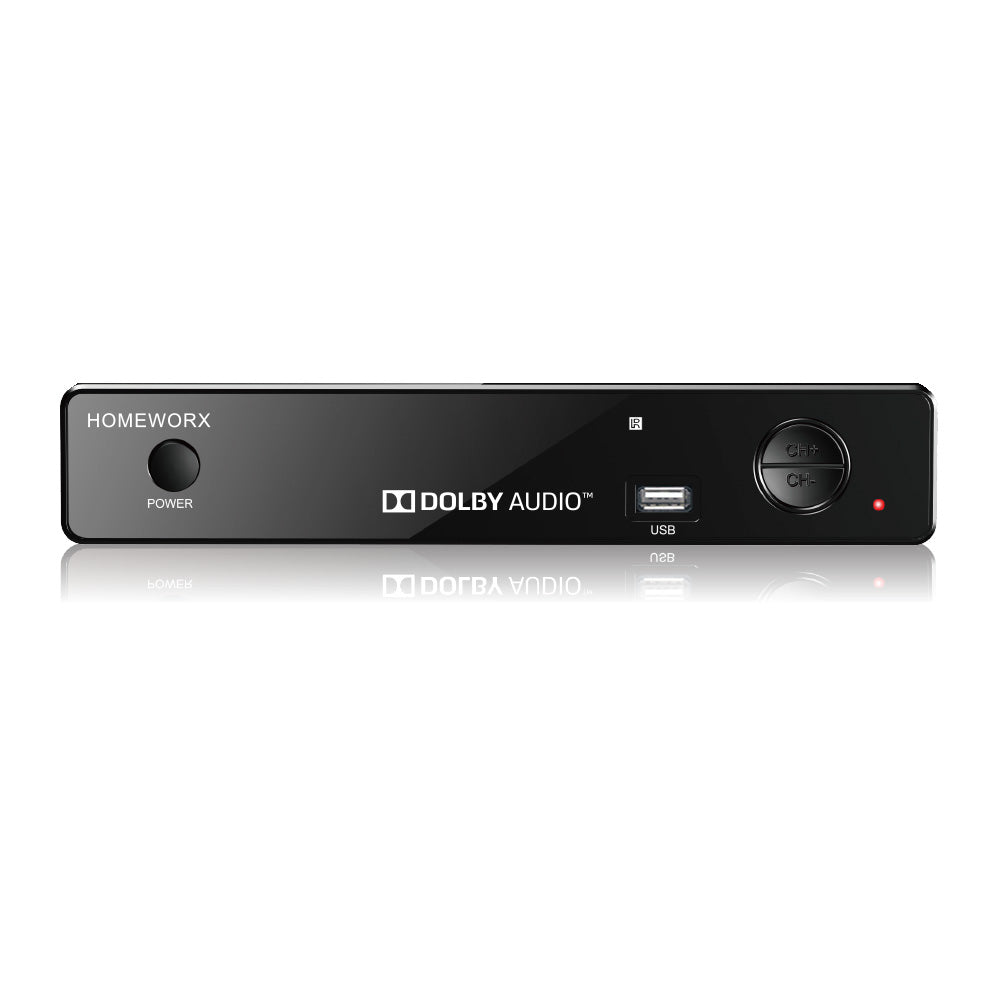 Mediasonic ATSC Digital Converter Box with TV Recording | USB Multimedia Player | TV Tuner Function (HW-150PVR-Y22)