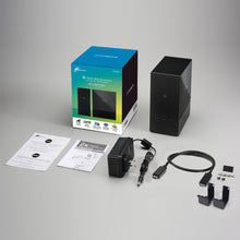 Load image into Gallery viewer, Mediasonic PRORAID 2 Bay SATA Hard Drive Enclosure - USB 3.2 Gen 2 10Gbps | USB Type C (HUR5-SU31C)