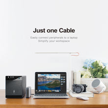 Load image into Gallery viewer, Mediasonic Raid 4 Bay 3.5" SATA Hard Drive Enclosure - USB 3.2 Gen 2 10Gbps | USB Hub 60W Power Delivery 3.0 | 4K HDMI Monitor Extender | SDXC Reader (HFR7-SU31CD)