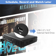 Load image into Gallery viewer, Mediasonic ATSC Digital Converter Box with TV Recording | USB Multimedia Player | TV Tuner Function (HW-150PVR-Y22)
