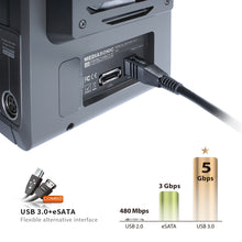 Load image into Gallery viewer, Mediasonic PRORAID 4 Bay 3.5" SATA Hard Drive Enclosure - USB 3.0 & eSATA (HFR2-SU3S2)