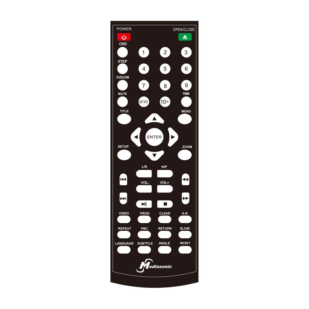 Remote Control for Mediasonic HW210AX DVD Player